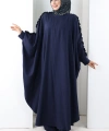 Fırfırlı Yarasakol Takım 8706 Lacivert