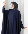 Fırfırlı Yarasakol Takım 8706 Lacivert