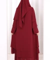 Hac Umre Ferace ŞAL HEDİYE   7052 Bordo