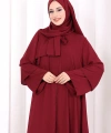 Hac Umre Ferace ŞAL HEDİYE   7052 Bordo