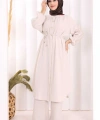 Hac Umre Keten Tunik Pantolon Takım 8013 Taş