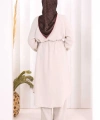 Hac Umre Keten Tunik Pantolon Takım 8013 Taş