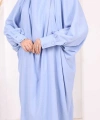 Hac Umre Sufleli Tunik Pantolon Takım 8004 Mavi