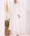 Hac Umre Tunik Pantolon Takım 8006 Ekru
