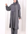 İkili Pantolonlu Takım 8029 Antrasit