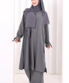 İkili Pantolonlu Takım 8029 Antrasit