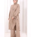 İkili Pantolonlu Takım 8029 Vizon