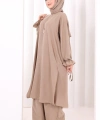 İkili Pantolonlu Takım 8029 Vizon