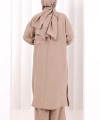 İkili Pantolonlu Takım 8029 Vizon