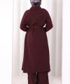 Kap Pantolonlu Takım 7074 Mürdüm