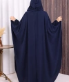 Kapüşonlu Ayrobin Pelerin 70021 Lacivert