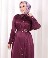 Kemerli İkili Takım 8024 Mürdüm