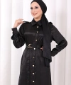Kemerli İkili Takım 8024 Siyah