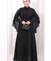 Kloş Etek Tunik Takım 8028 Siyah