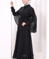 Kloş Etek Tunik Takım 8028 Siyah