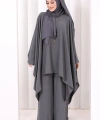 Kolyeli Tunik Pantolon Takım 8026 Antrasit