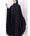 Kolyeli Tunik Pantolon Takım 8026 Lacivert