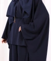 Kolyeli Tunik Pantolon Takım 8026 Lacivert