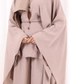 Kolyeli Tunik Pantolon Takım 8026 Vizon