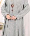 Kolyeli Tunik Pantolon Takım ŞAL HEDİYE! 8020 Mint