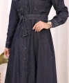 Kot Elbise 7061 Lacivert