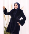 Kürklü Kaban 70062 Lacivert