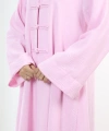 Önden Bağlamalı Tunik Üçlü Takım 7080 Pembe