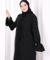 Önden Bağlamalı Üçlü Takım 8038 Siyah