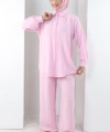 Pantolon Gömlek Takım 8708 Pembe
