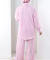 Pantolon Gömlek Takım 8708 Pembe