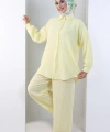 Pantolon Gömlek Takım 8708 Sarı