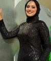 Pul Payet İşlemeli Balık Abiye Elbise 3872 Siyah