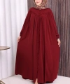 Robalı Britli Ferace 6022 Bordo