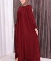 Robalı Britli Ferace 6022 Bordo