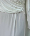 Şallı Drape Detaylı Sandy Elbise 3922 Ekru