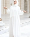 Şallı Namaz Elbisesi 3857 Ekru