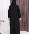 Şallı Namaz Elbisesi 3857 Siyah
