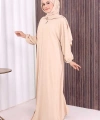 Şallı Namaz Elbisesi 3857 Taş