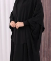 Sufleli Cilbab 6024 Siyah
