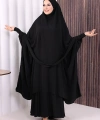 Sufleli Cilbab 6024 Siyah