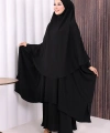 Sufleli Cilbab 6024 Siyah