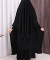 Sufleli Cilbab 6024 Siyah
