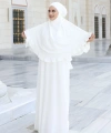 Sufleli Namaz Elbisesi 6034 Ekru