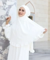Sufleli Namaz Elbisesi 6034 Ekru
