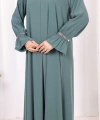 Taş Detaylı Elbise 6033 Mint