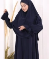 Tek Katlı Dantelli Sufle 6061-3 Lacivert