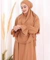 Tek Katlı Dantelli Sufle 6061-3 Taba