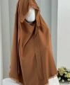 Tek Katlı Dantelli Sufle 6061-3 Tarçın