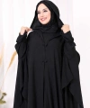 Tunik, Pantolon ve Abaya Üçlü Takım 8663 Siyah
