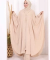 Tunik, Pantolon ve Abaya Üçlü Takım 8663 Taş